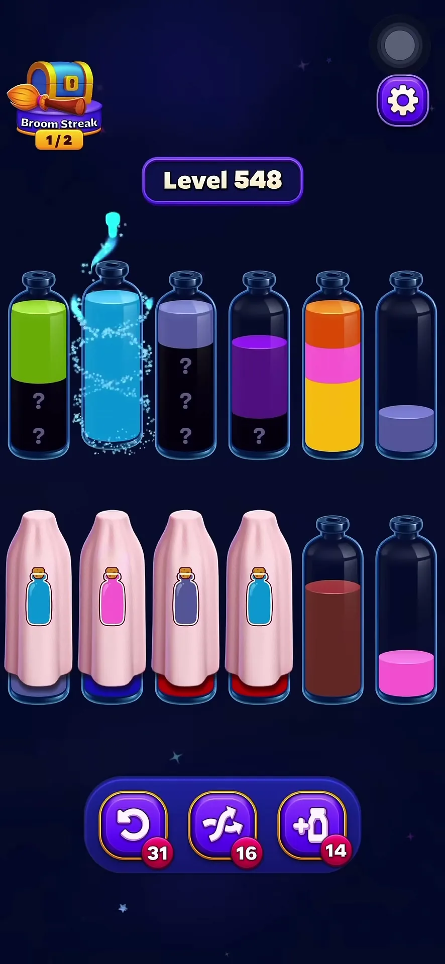 Manage Question Mark Tubes