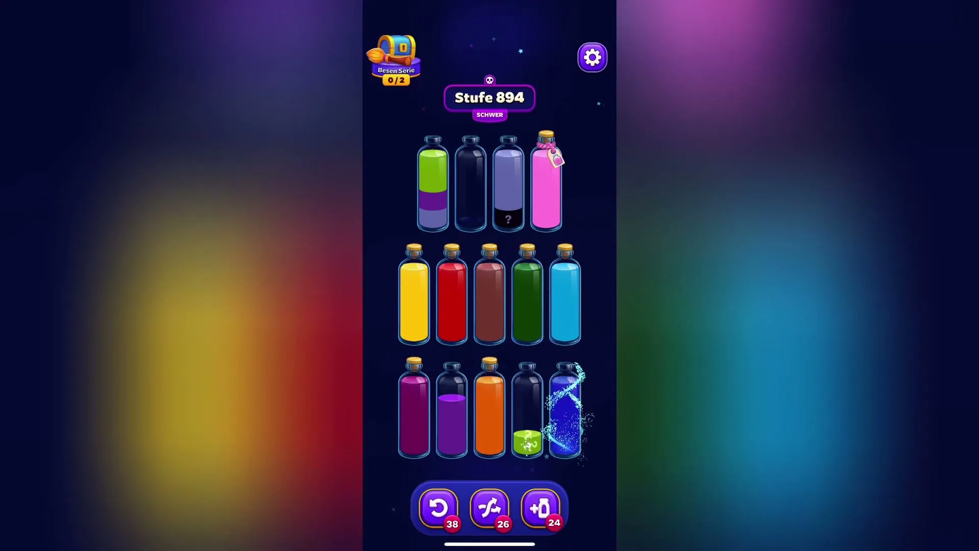 Complete the Purple and Orange Tubes