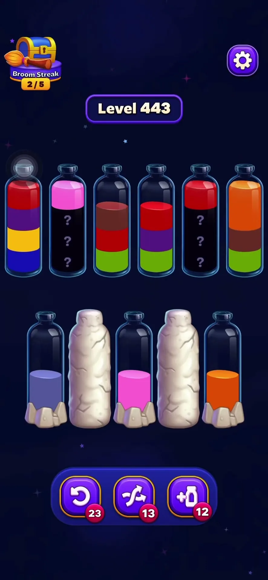 Reveal Hidden Top Layers
