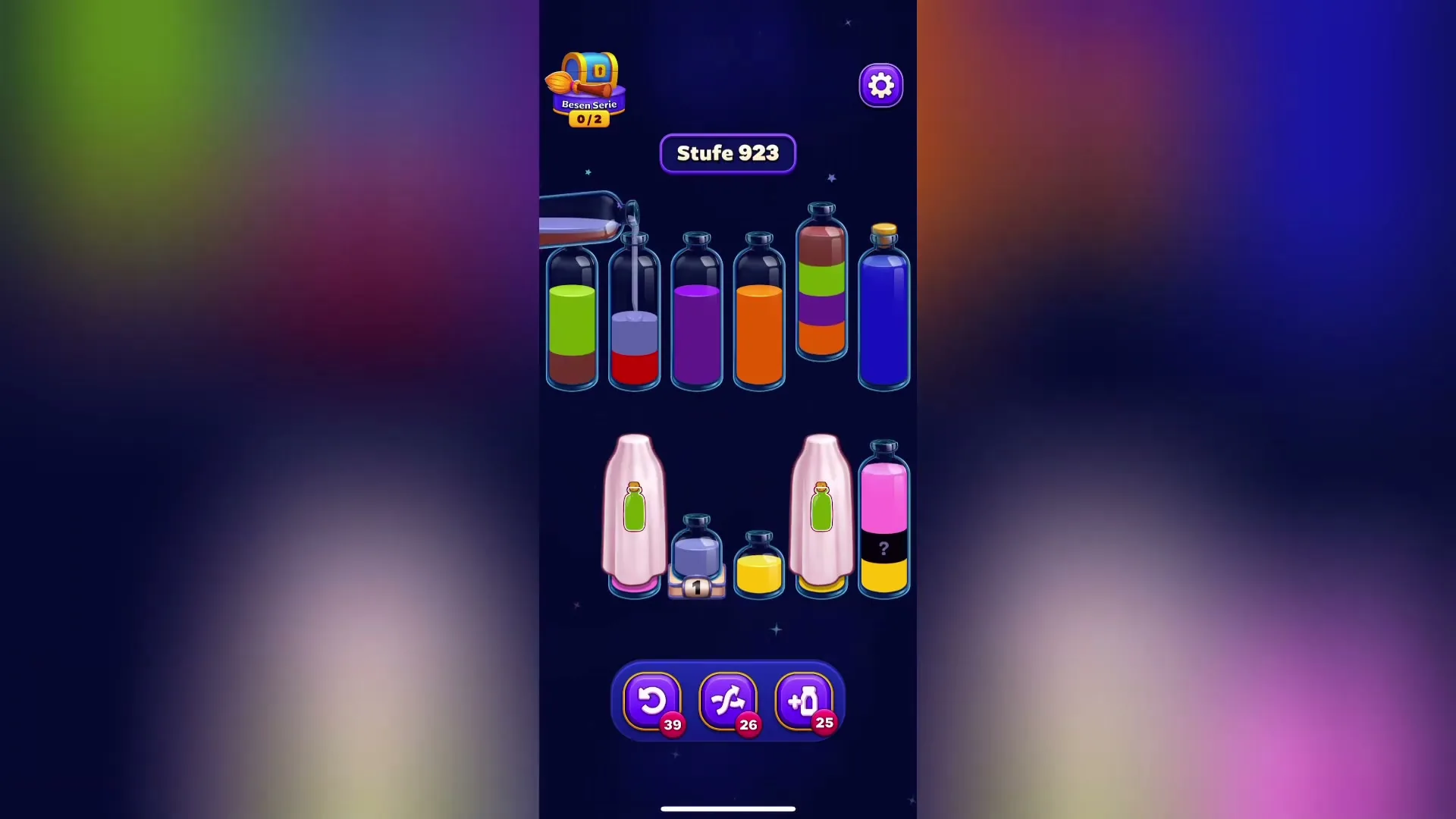 Manage the Question Mark Tubes