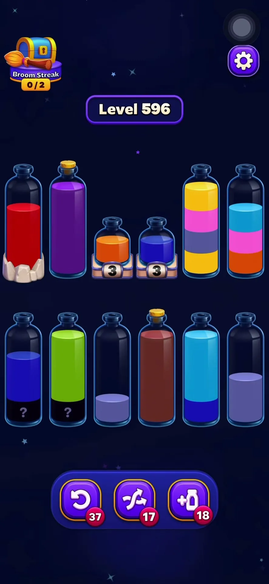 Clear the First Full Tube
