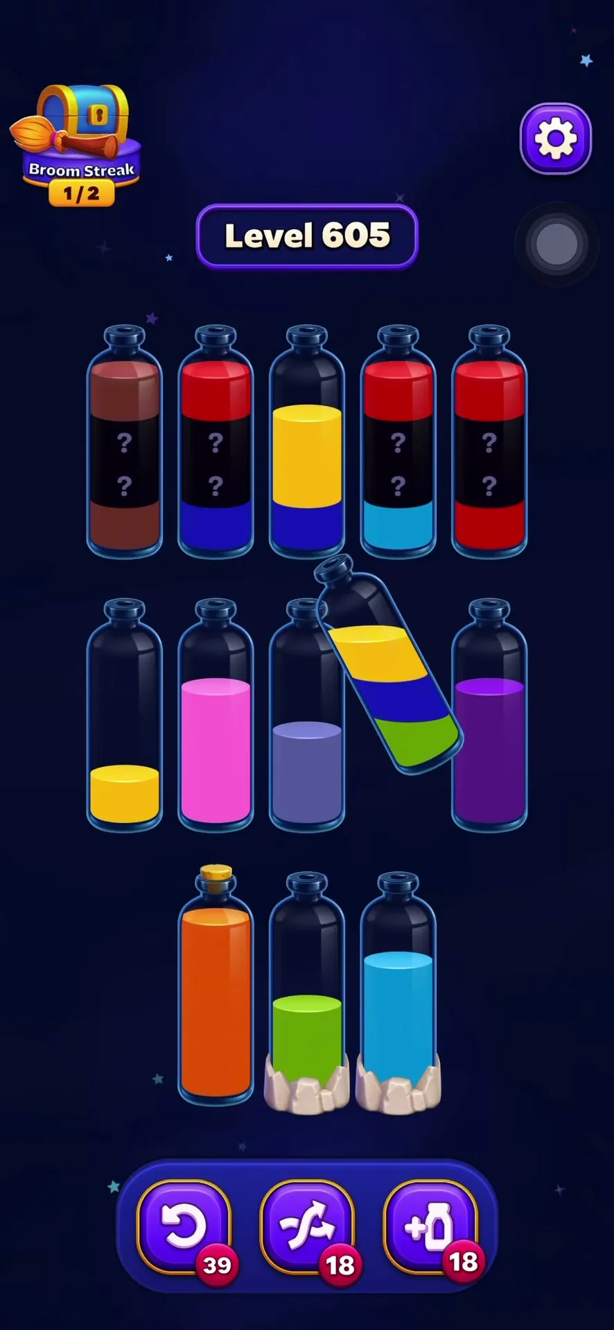 Consolidate the First Full Tube