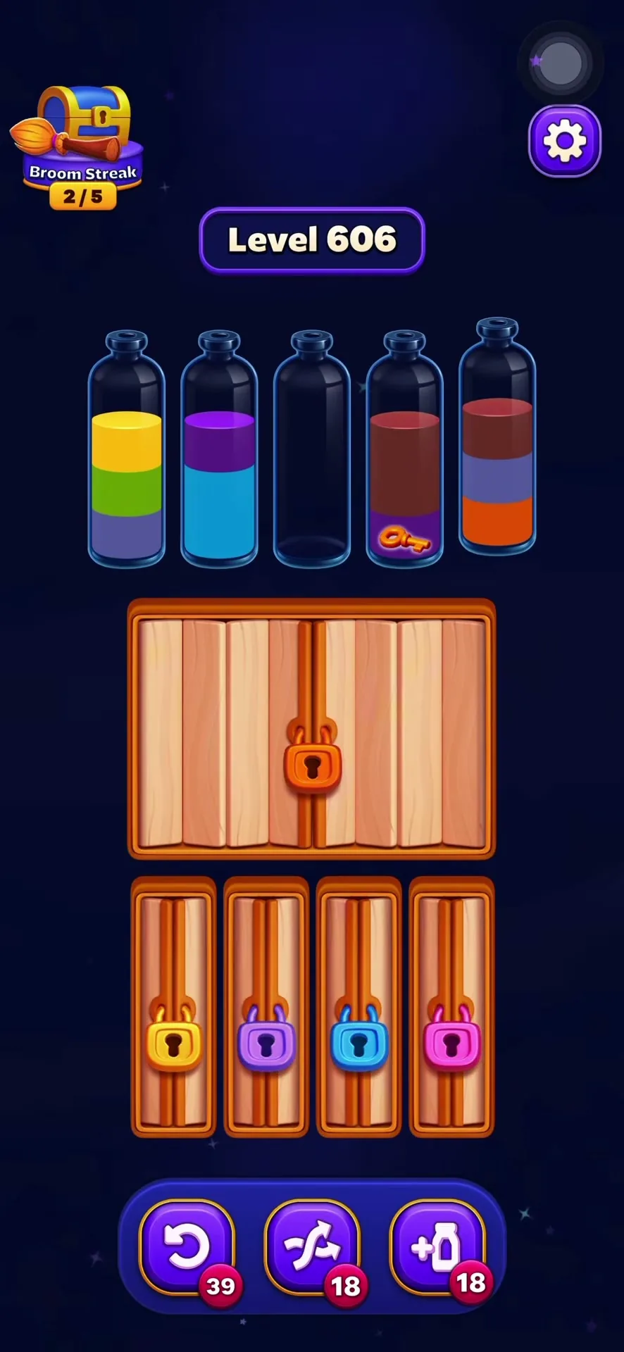 Consolidate Orange to Unlock