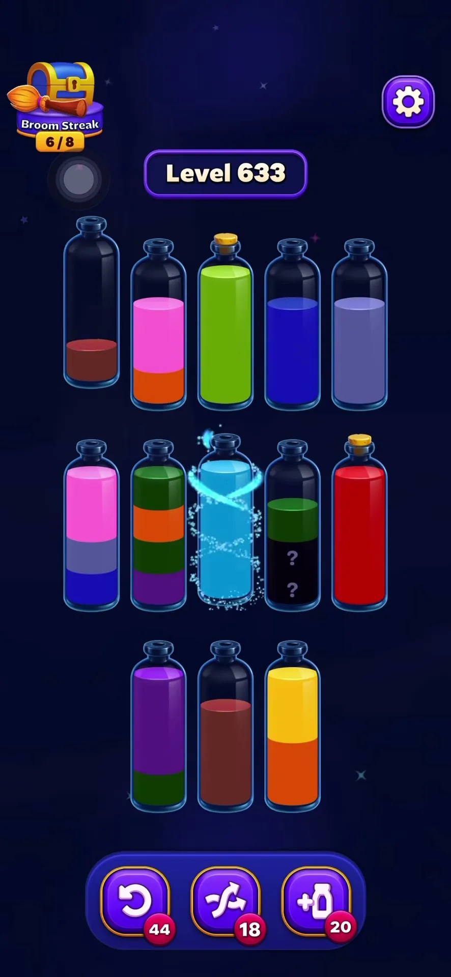 Consolidate the First Full Tube