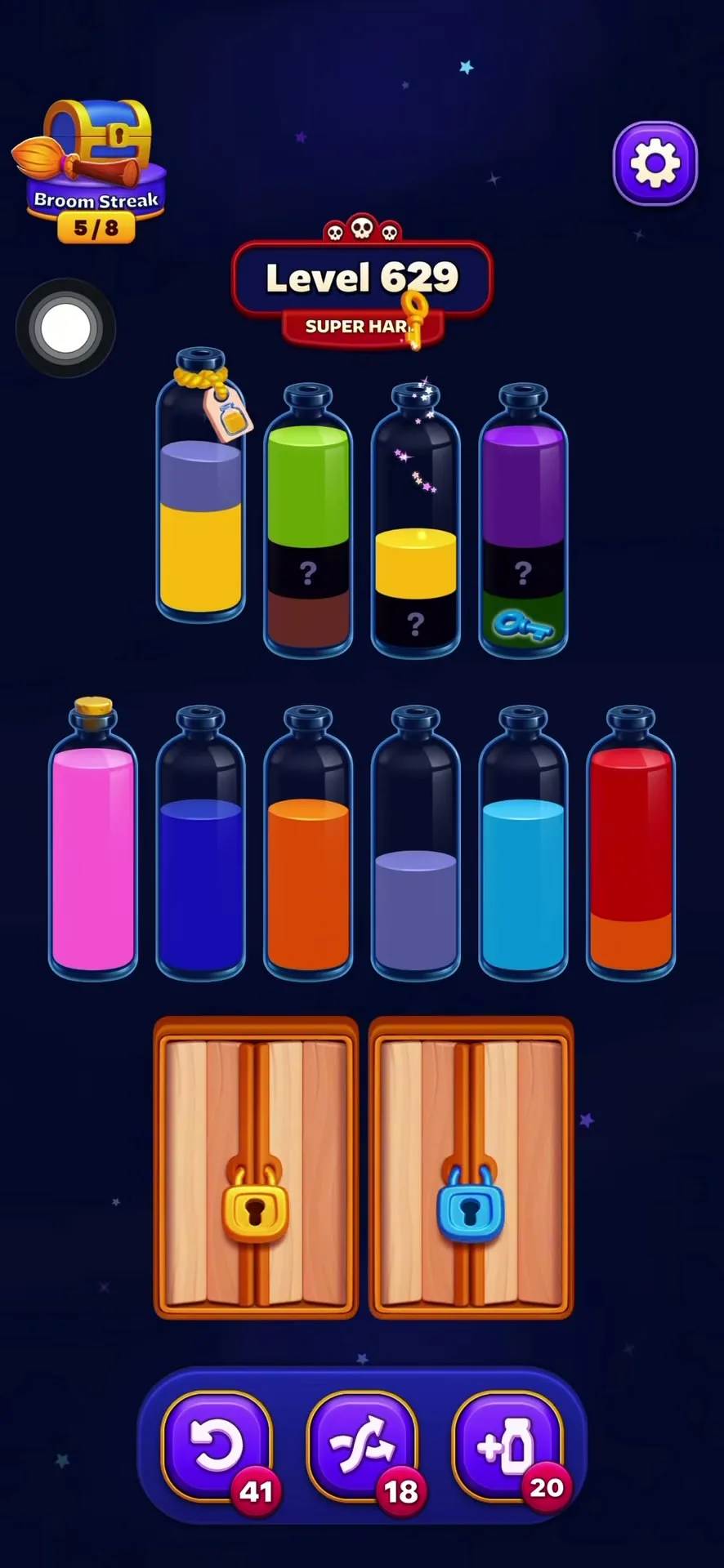 Unlock the Final Cabinets