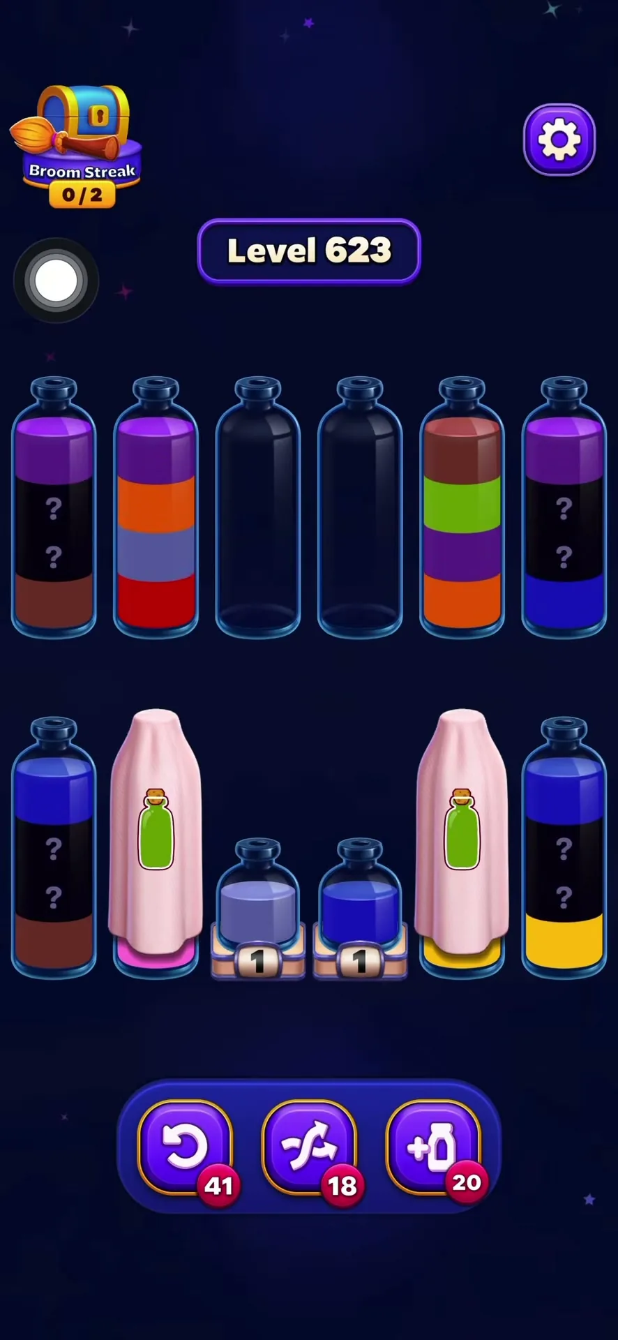 Clear Space for Hidden Colors