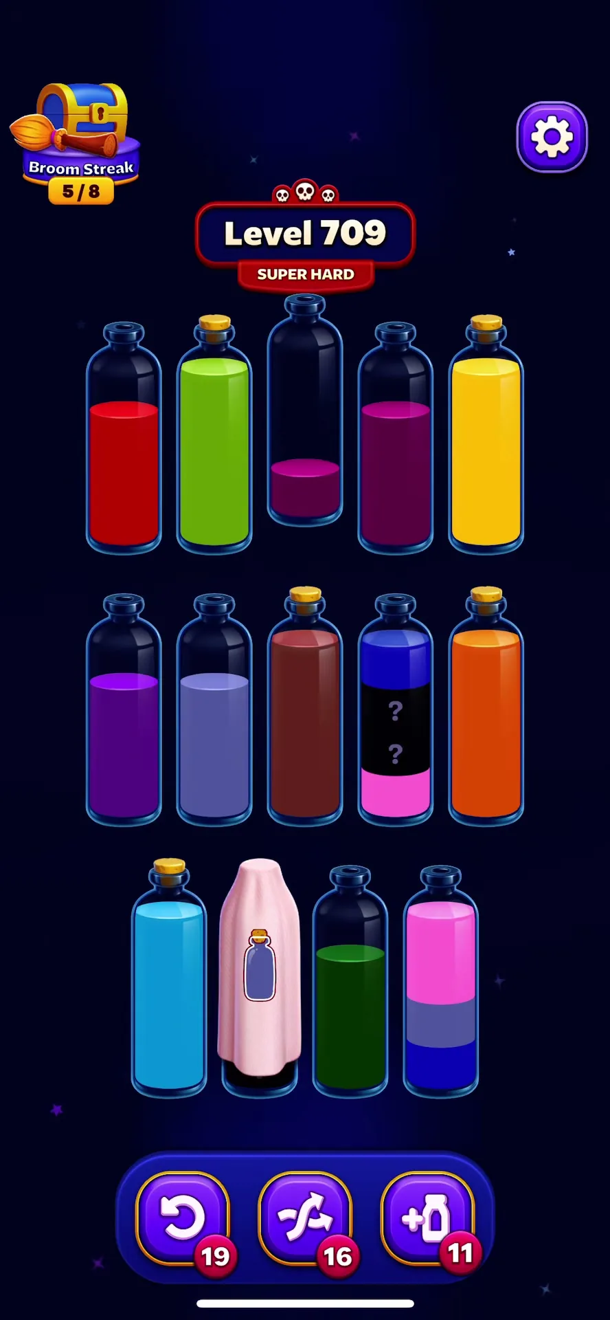 Consolidate the Pink Liquid