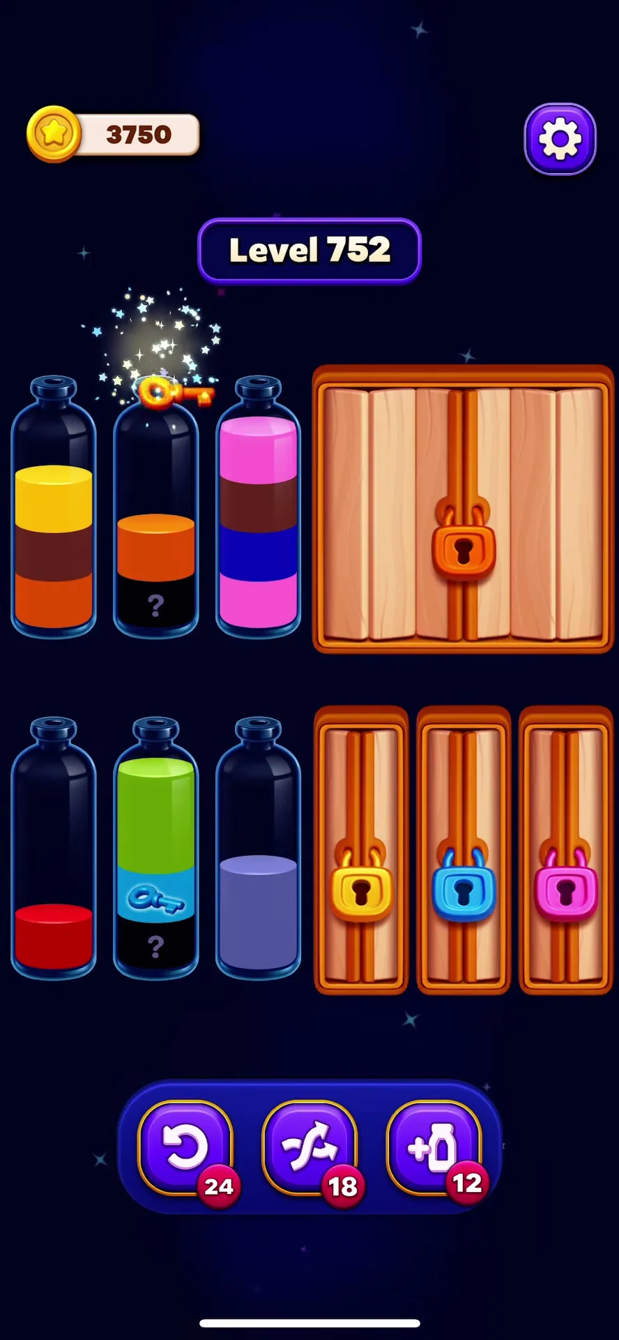 Hidden Colors and Keys
