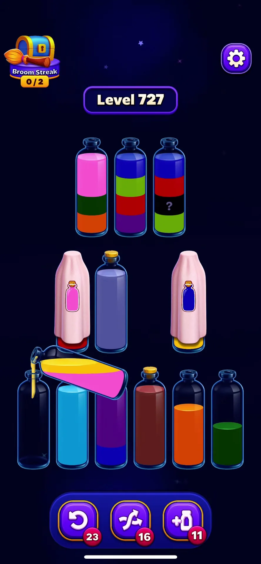Clear the Pink and Yellow