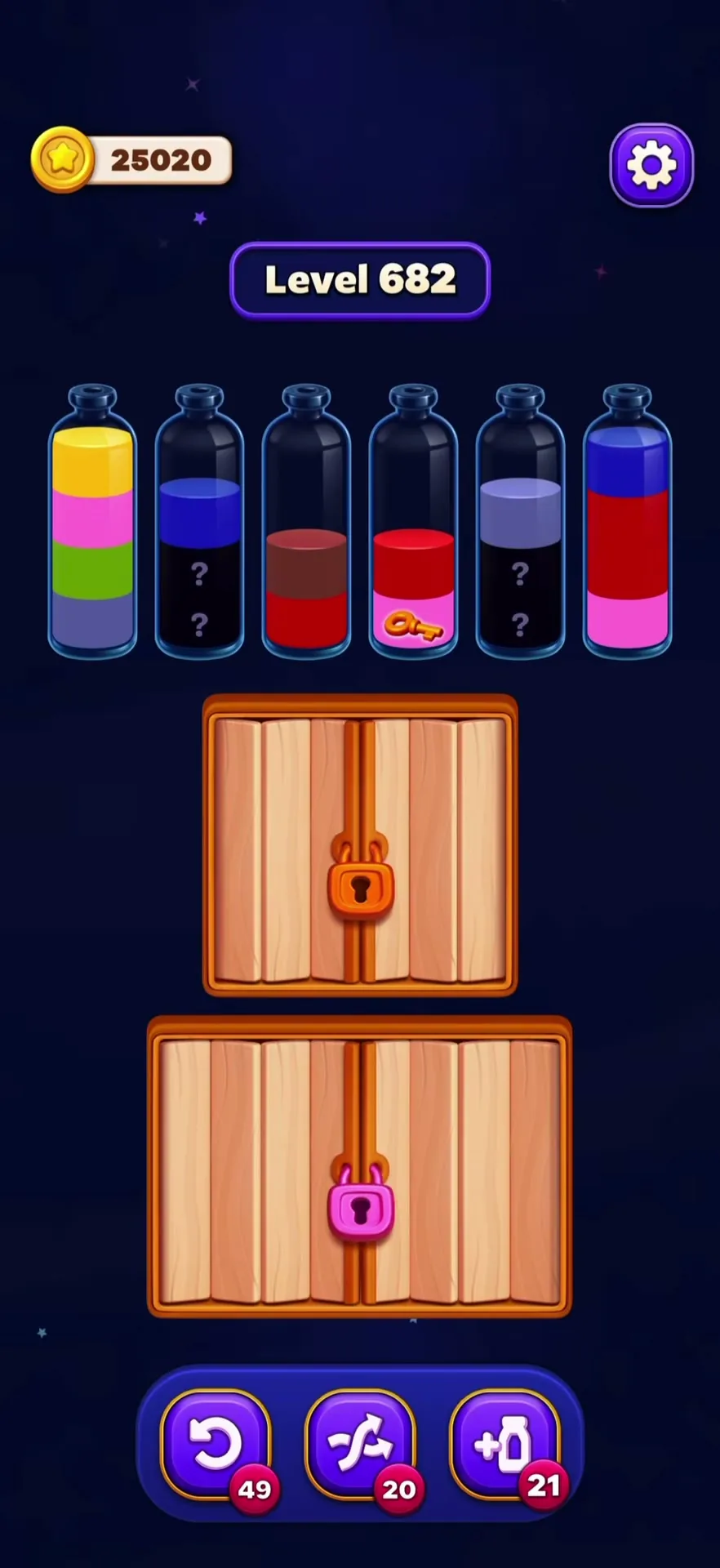 Reveal the First Key