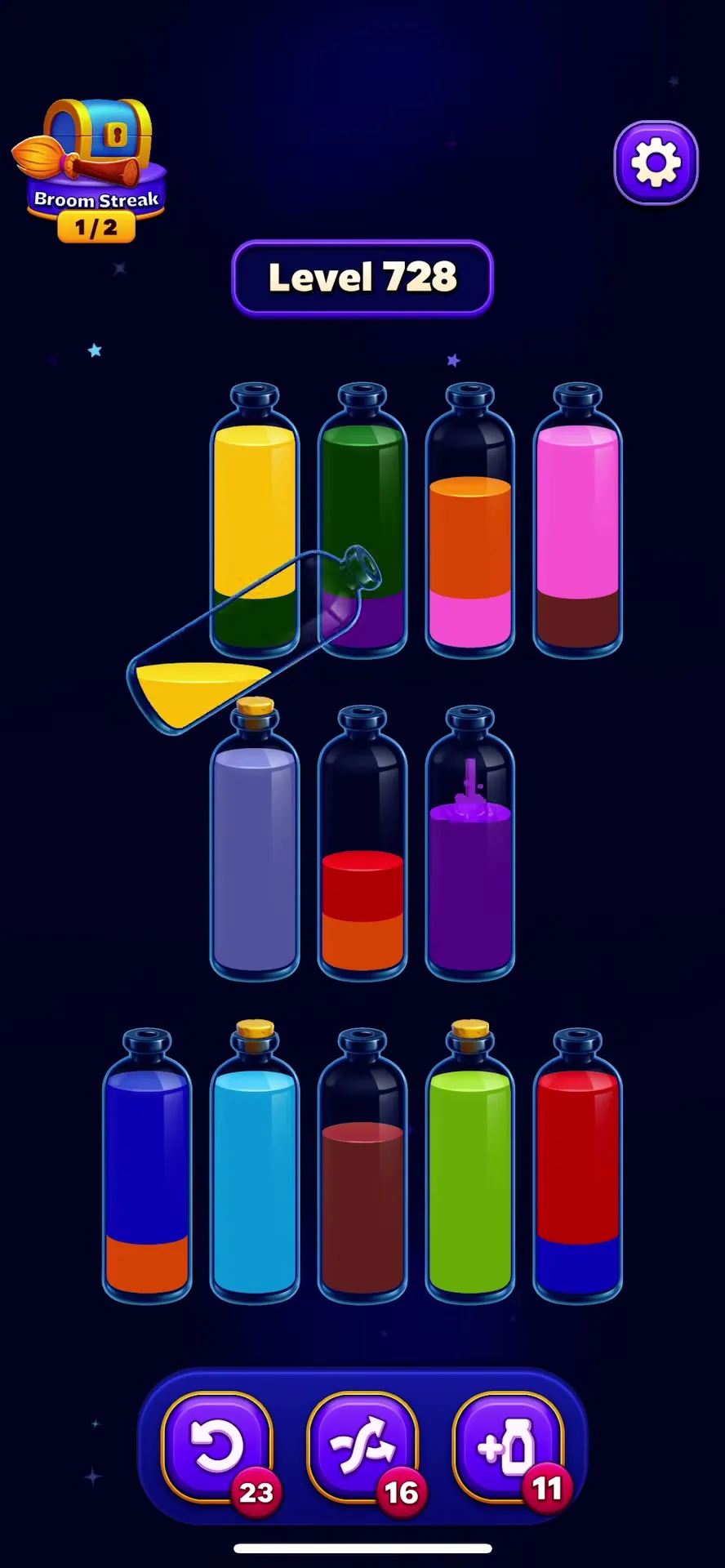 Consolidate and Clear