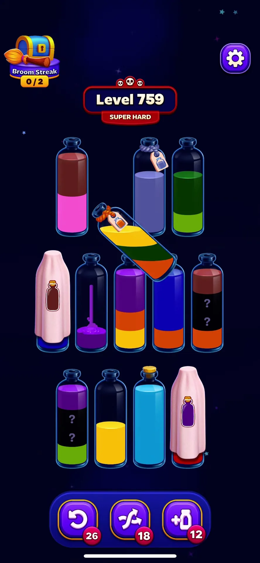 Clear the Purple Tube