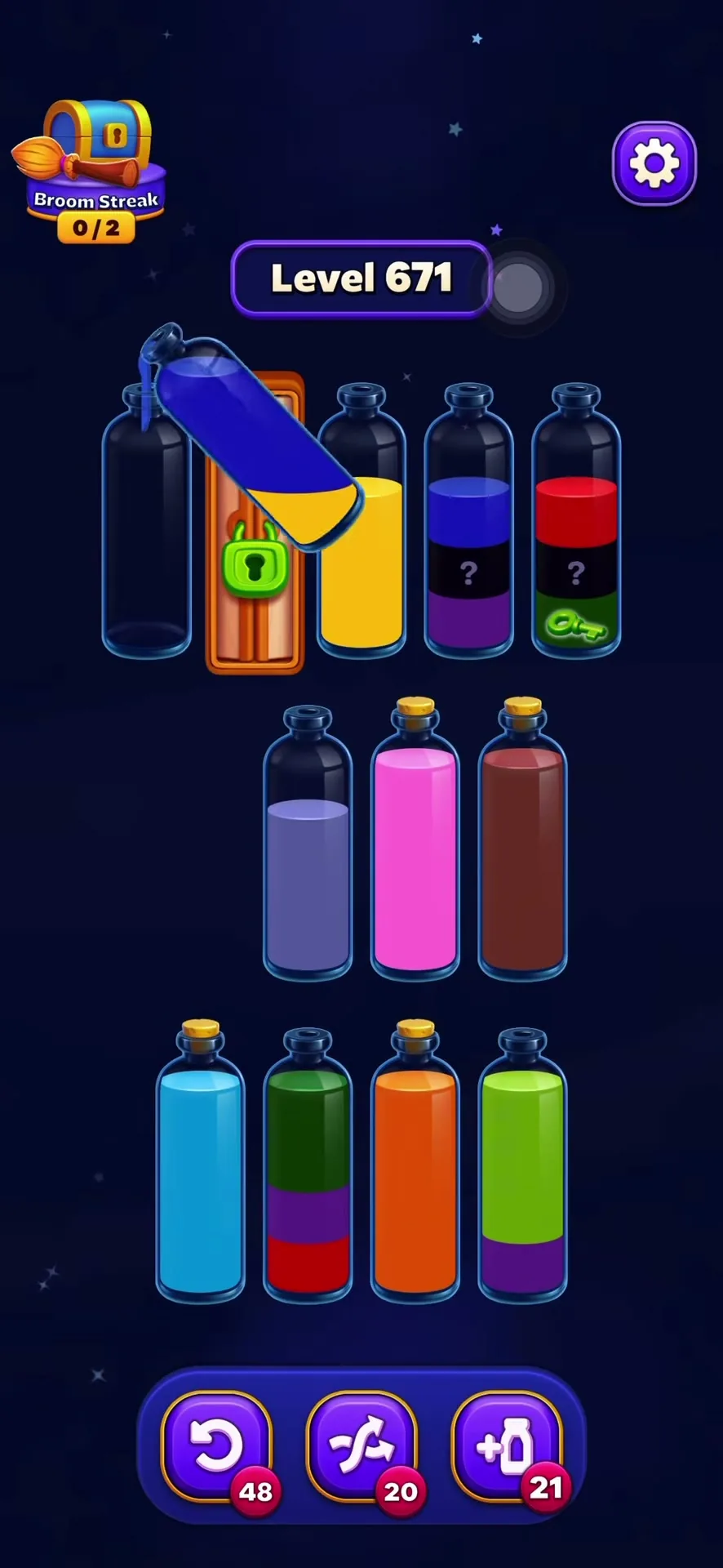 Clear the First Full Tube