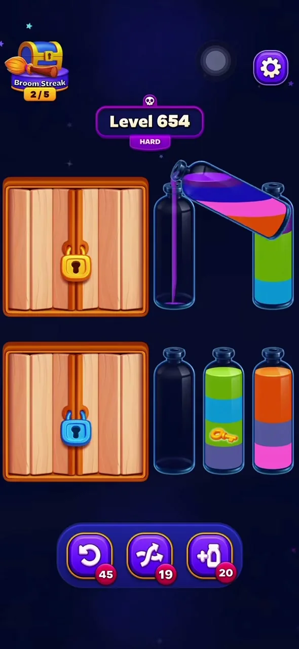 Unlock the Cabinets First