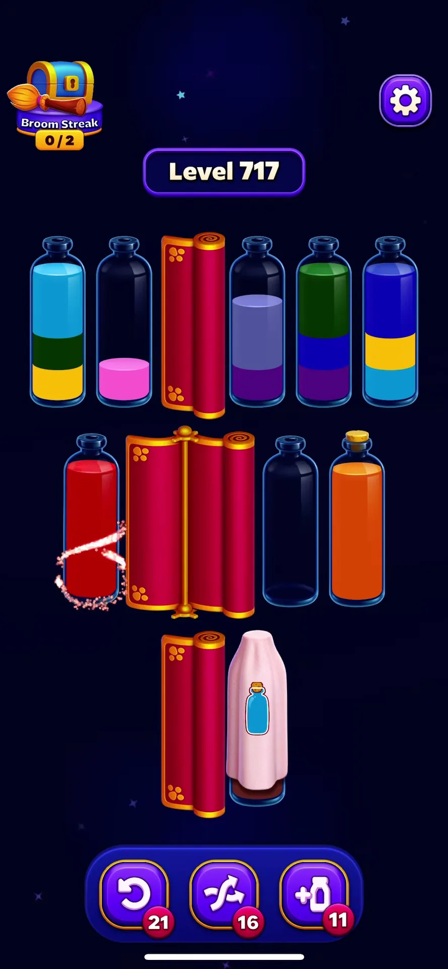 Manage the Question Mark Tubes