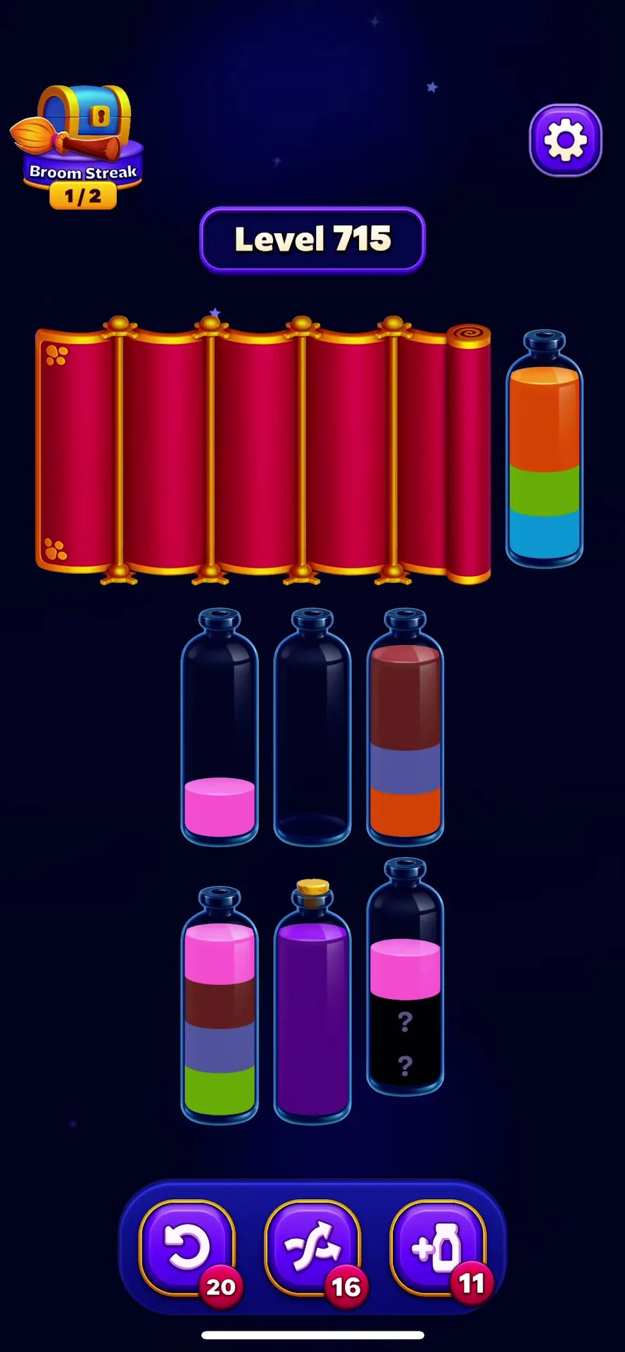 Manage Hidden Color Reveals