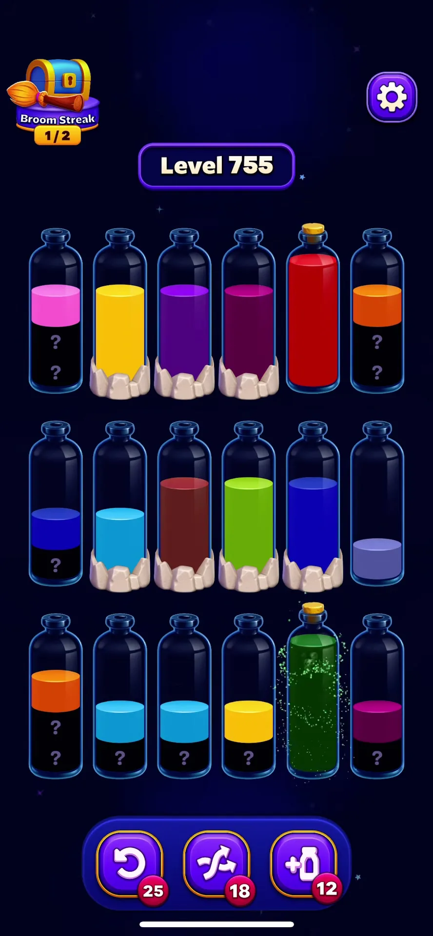 Manage the Question Mark Tubes