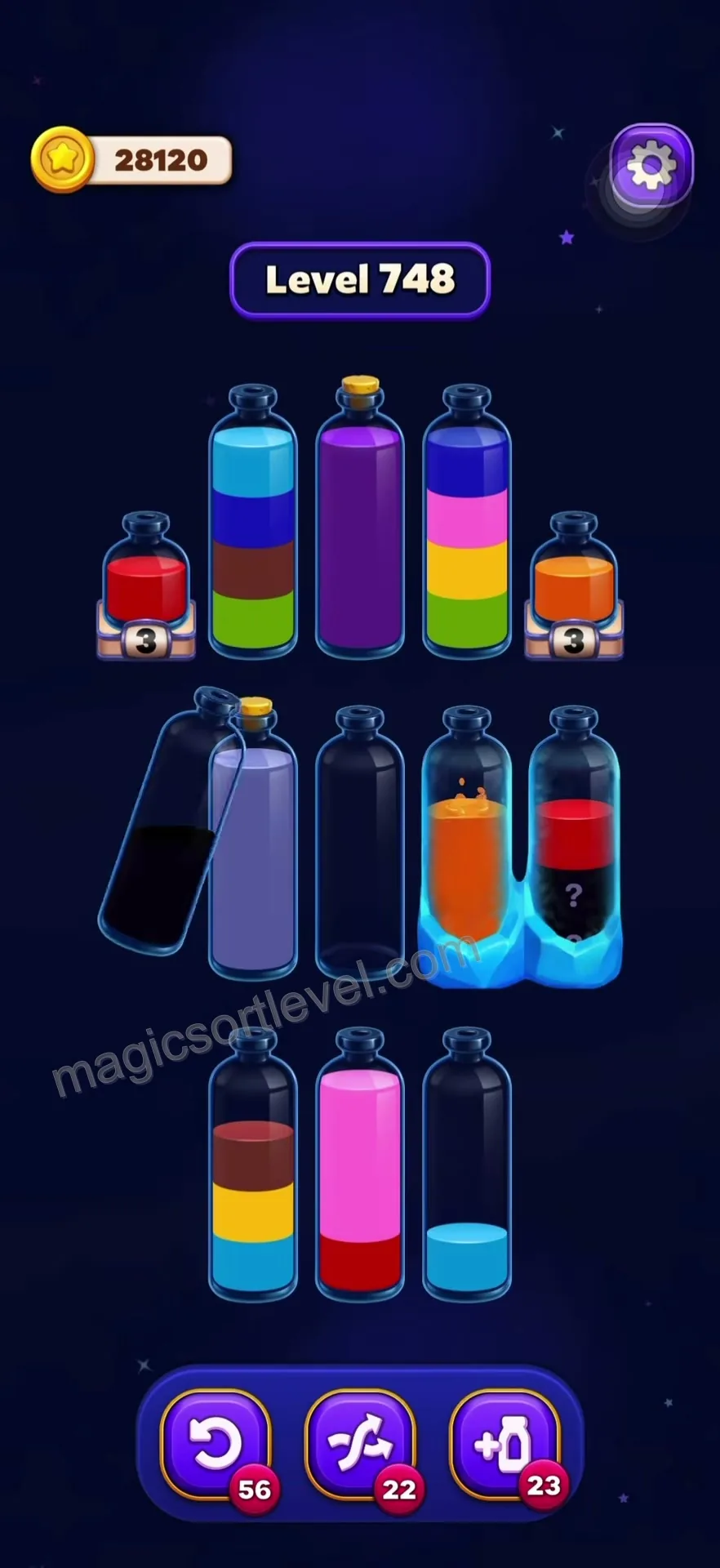 Reveal Hidden Colors Carefully