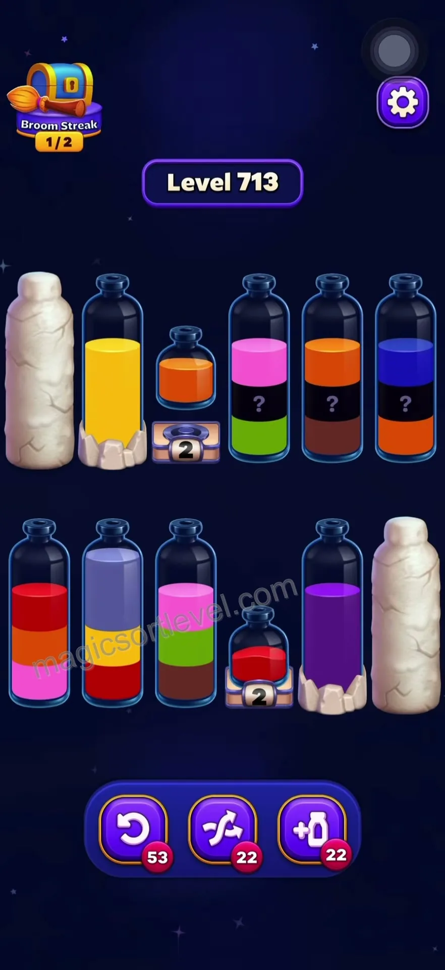 Empty the Mini-Bottles