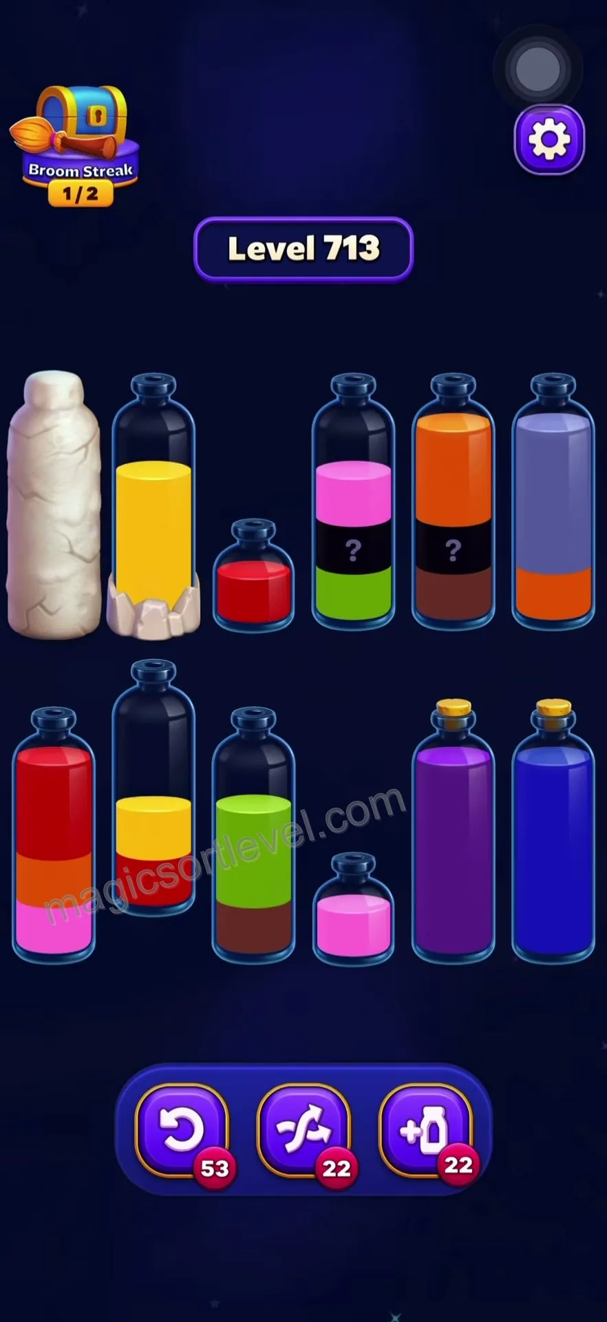 Unlock Remaining Tubes