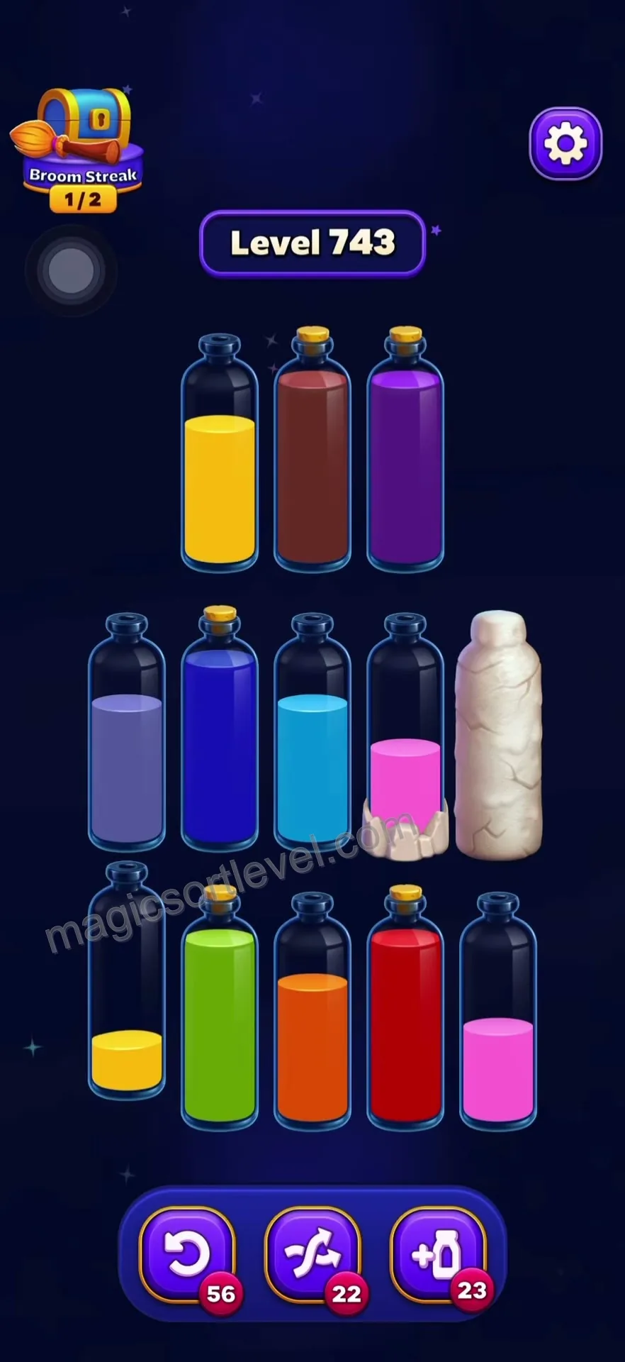 Complete the Yellow Tube to Free Space