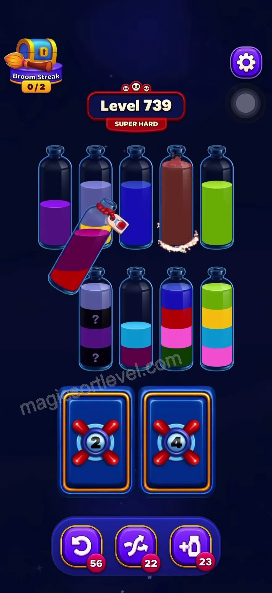 Complete Colors to Unlock Card Locks