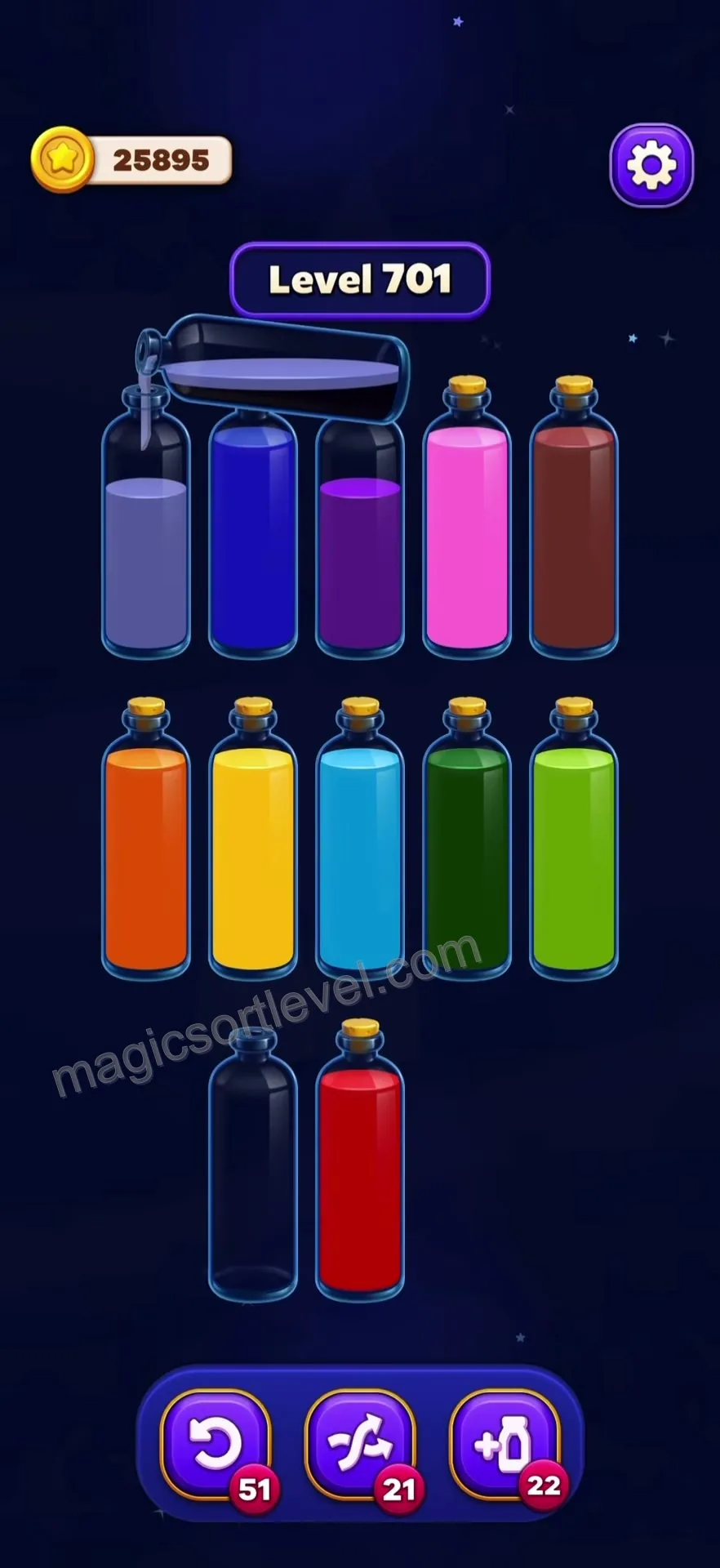 Manage Bottom Mixed Tubes