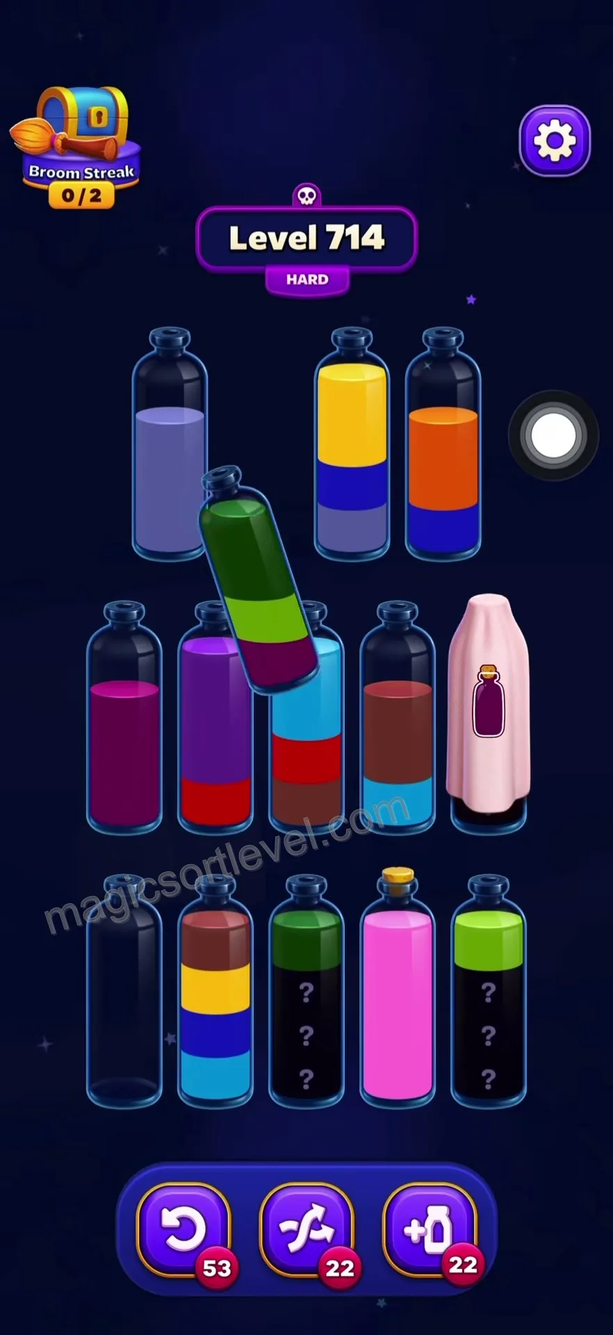 Reveal Hidden Colors Carefully