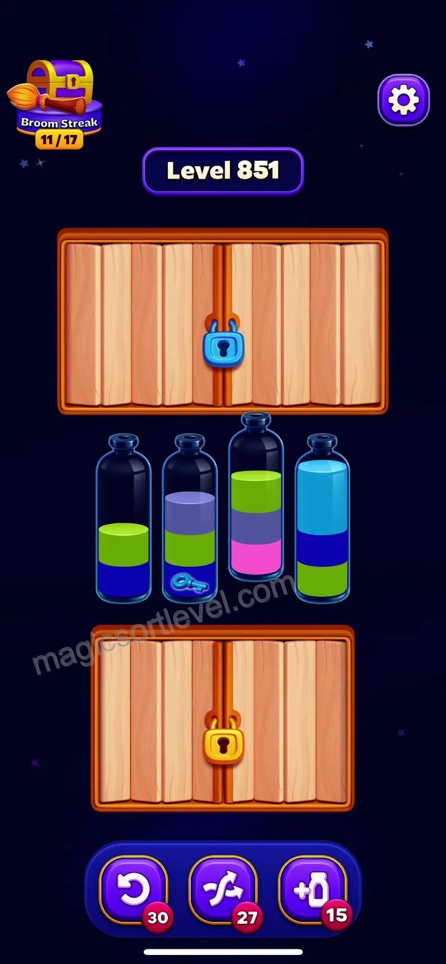 Unlock the Top Cabinet