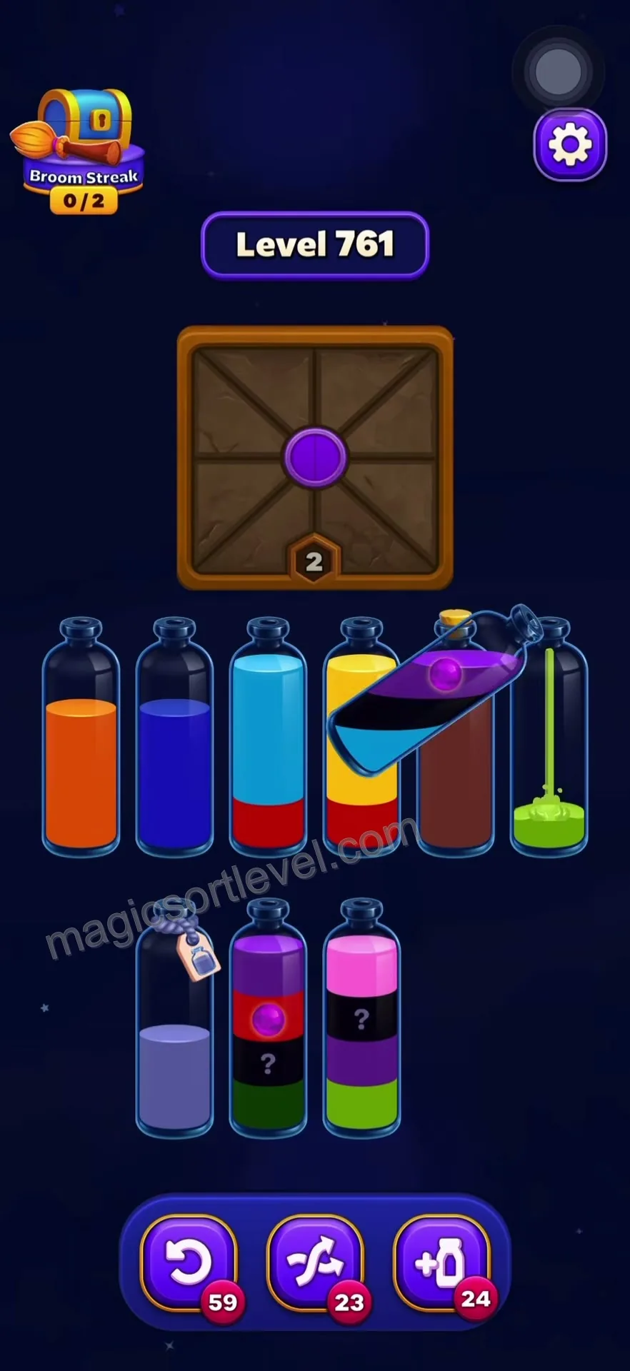 Unlock the Top Mechanism