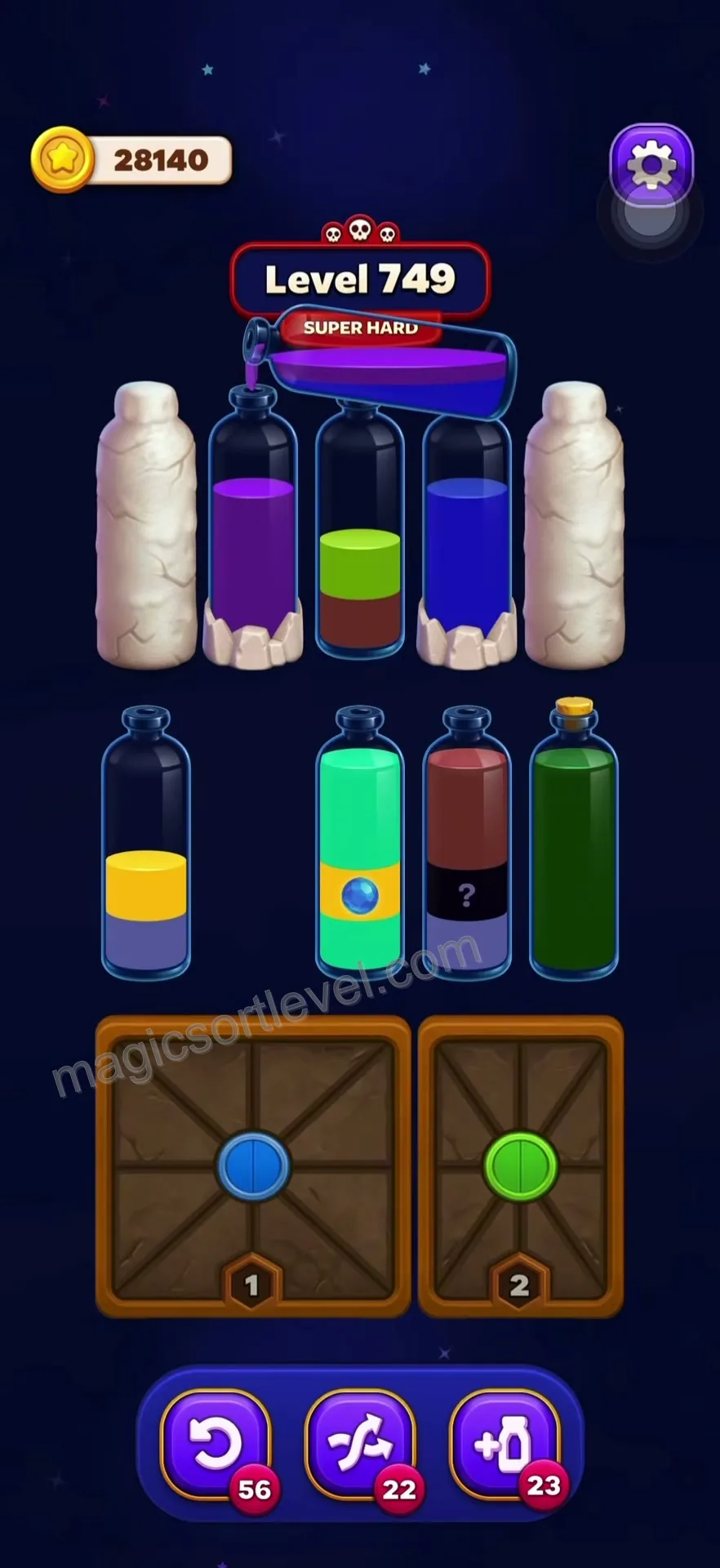 Break the Stone-Covered Tubes