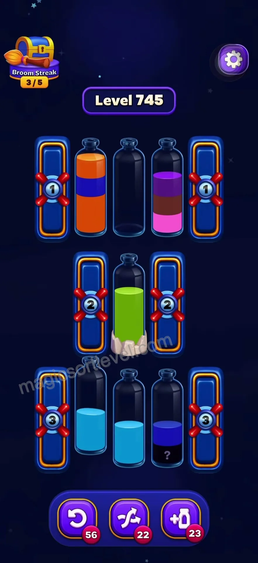 Complete Blue to Unlock Top-Left