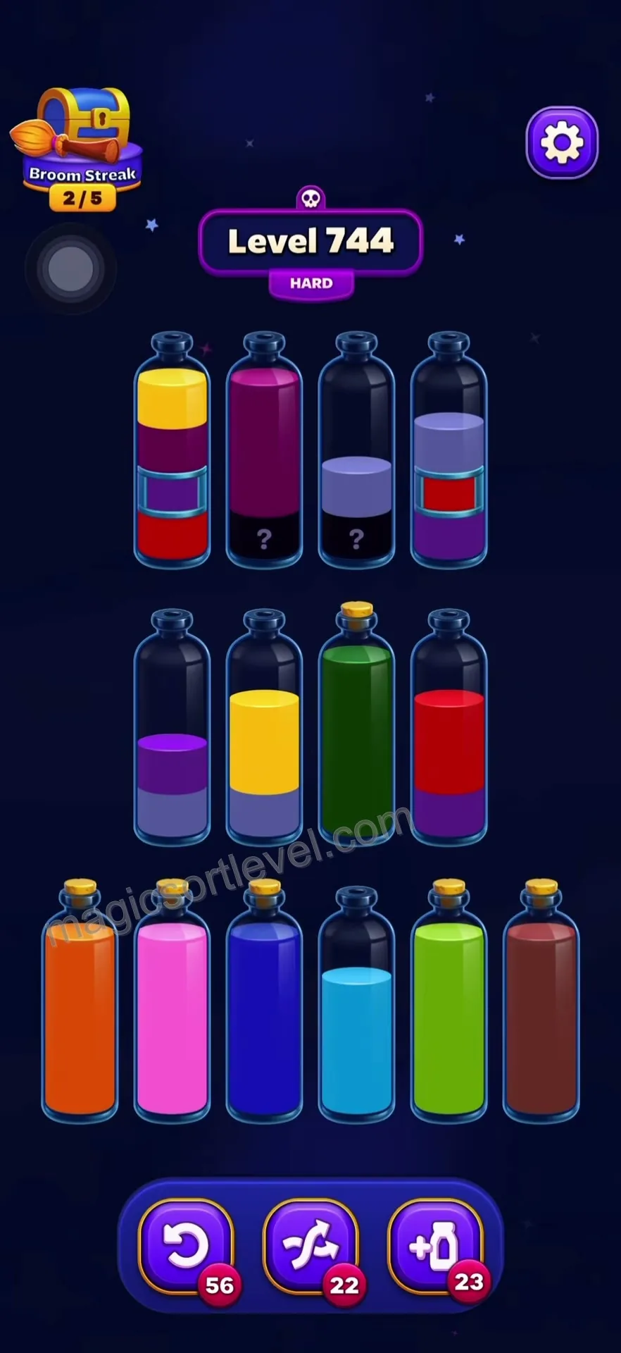 Reveal Hidden Potion Ingredients