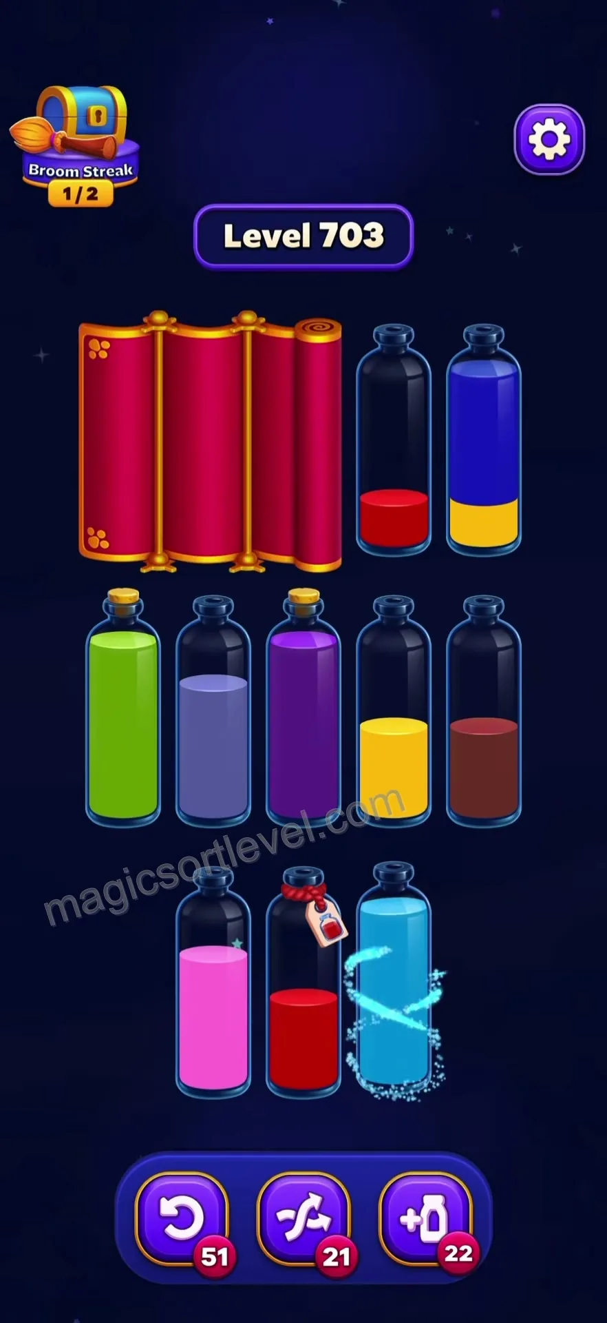 Consolidate the Blue Tube