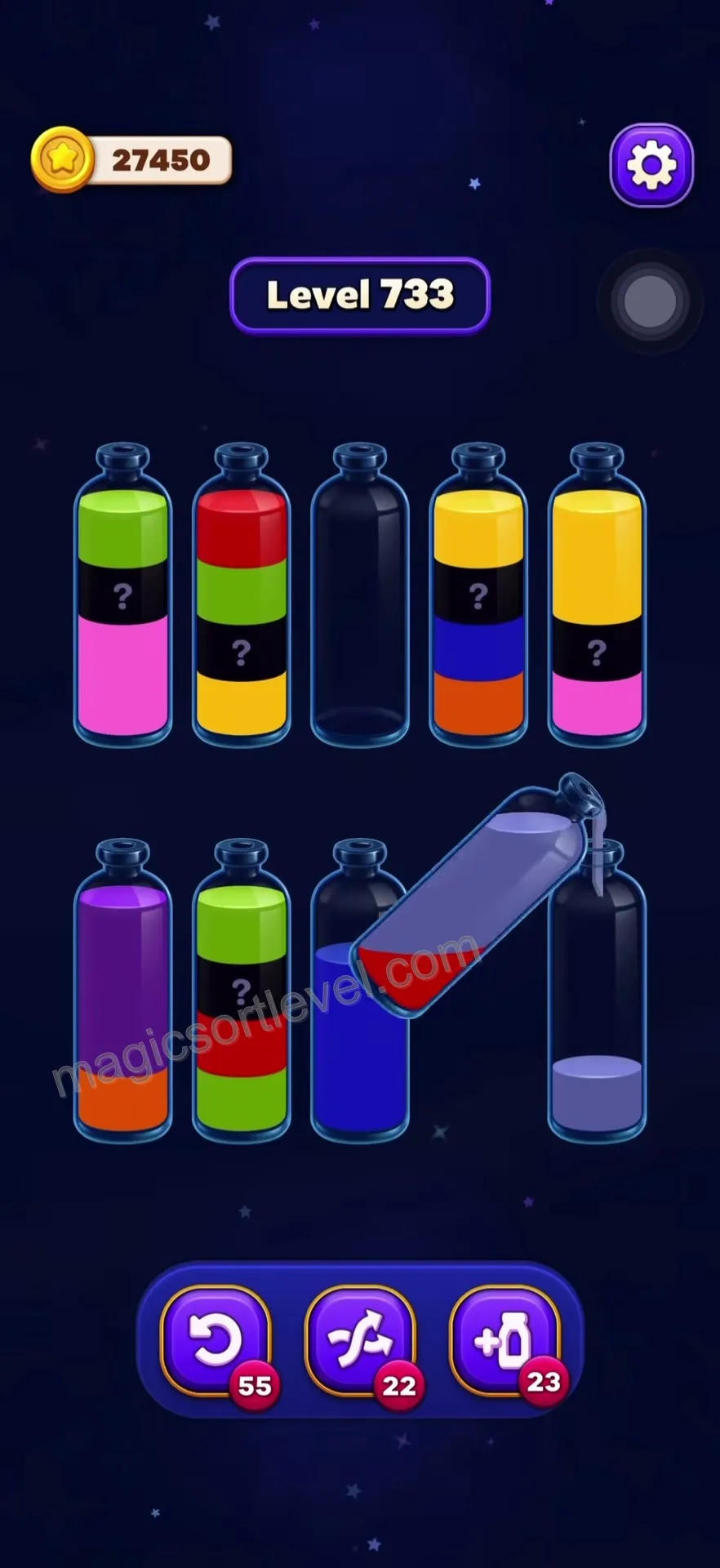 Manage Hidden Colors