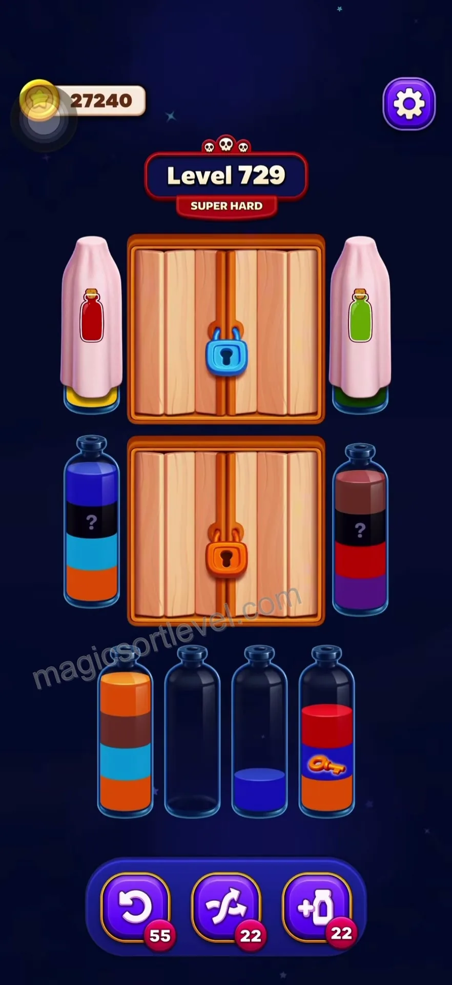 Free the Orange Key First