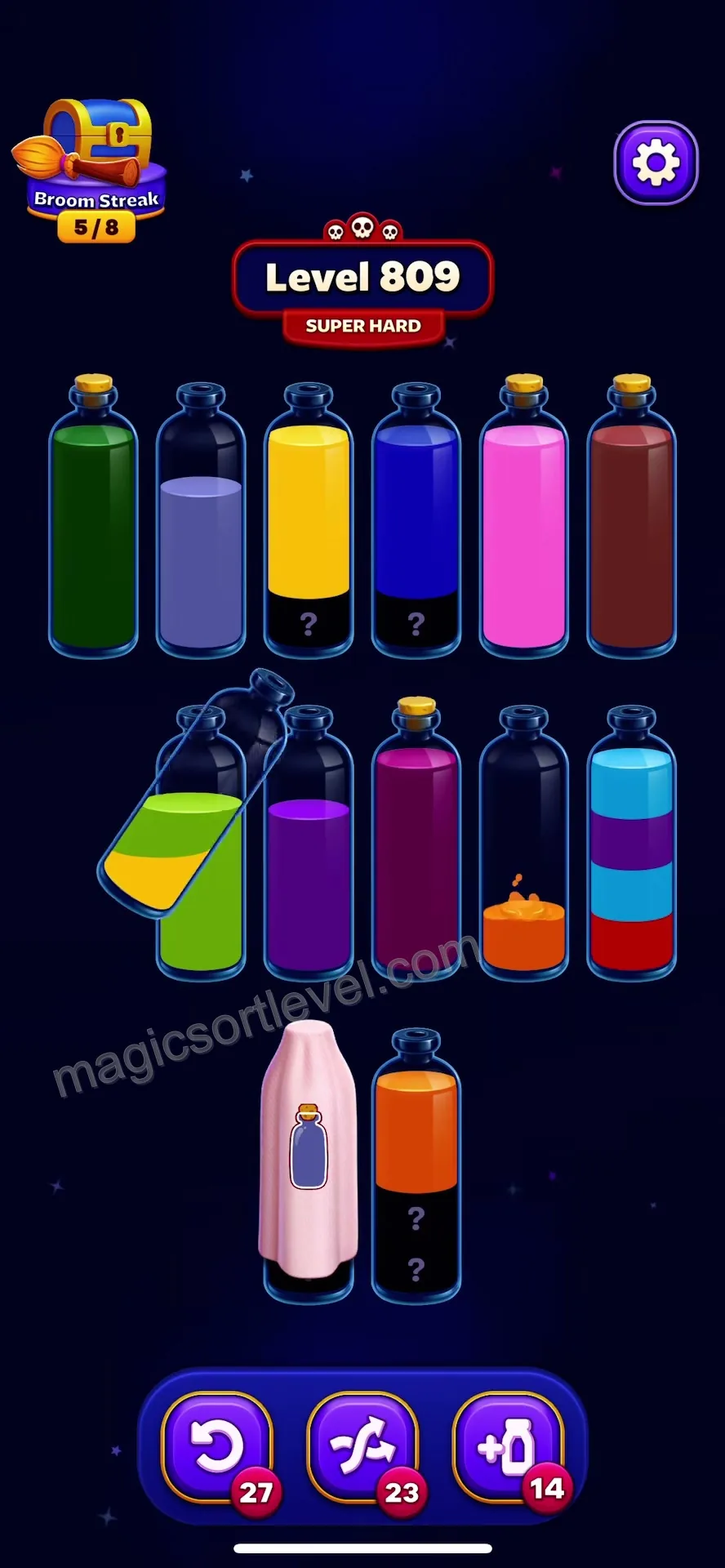 Distribute the Multi-Colored Tube