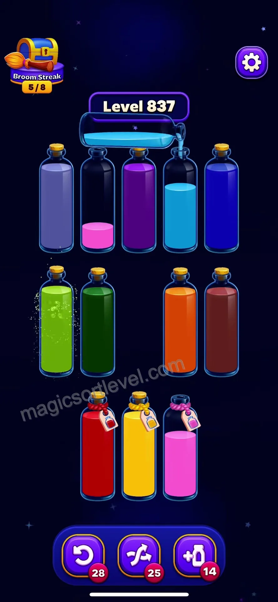 Create a Fully Empty Tube