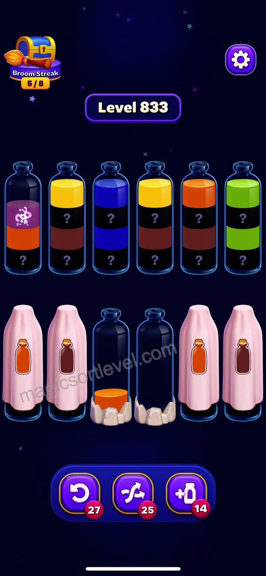 Unlocking Stone-Covered Bottles
