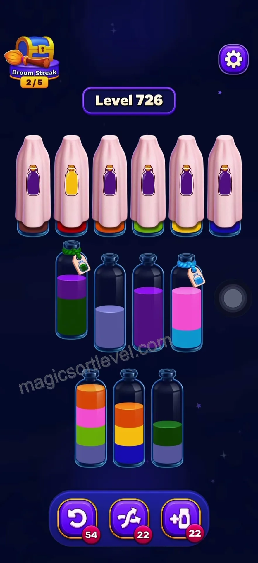 Prioritize Purple to Unlock Top Row