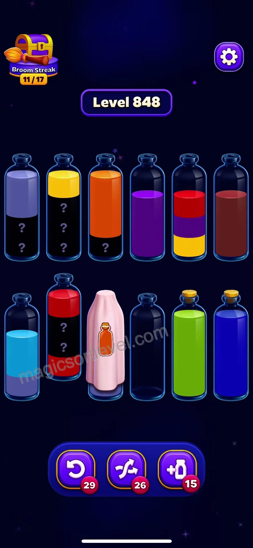 Manage Hidden Question Mark Layers