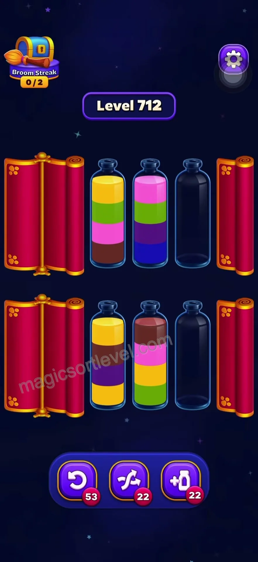 Isolate Yellow and Pink First