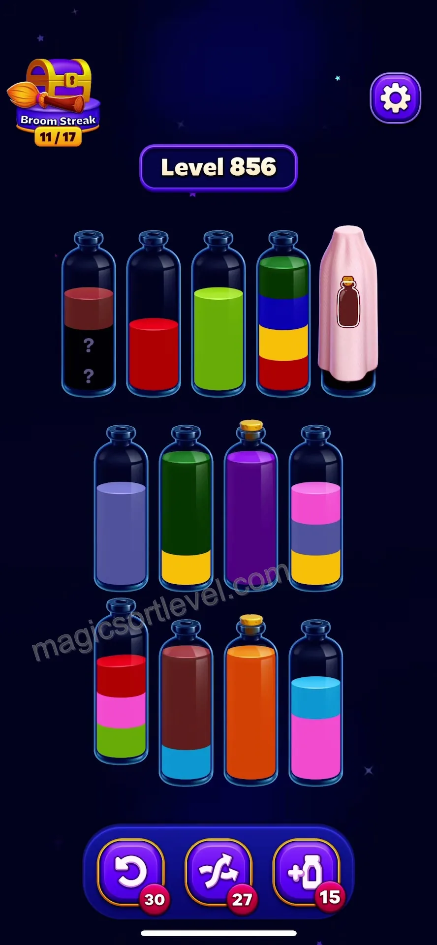 Manage Hidden Question Mark Tubes