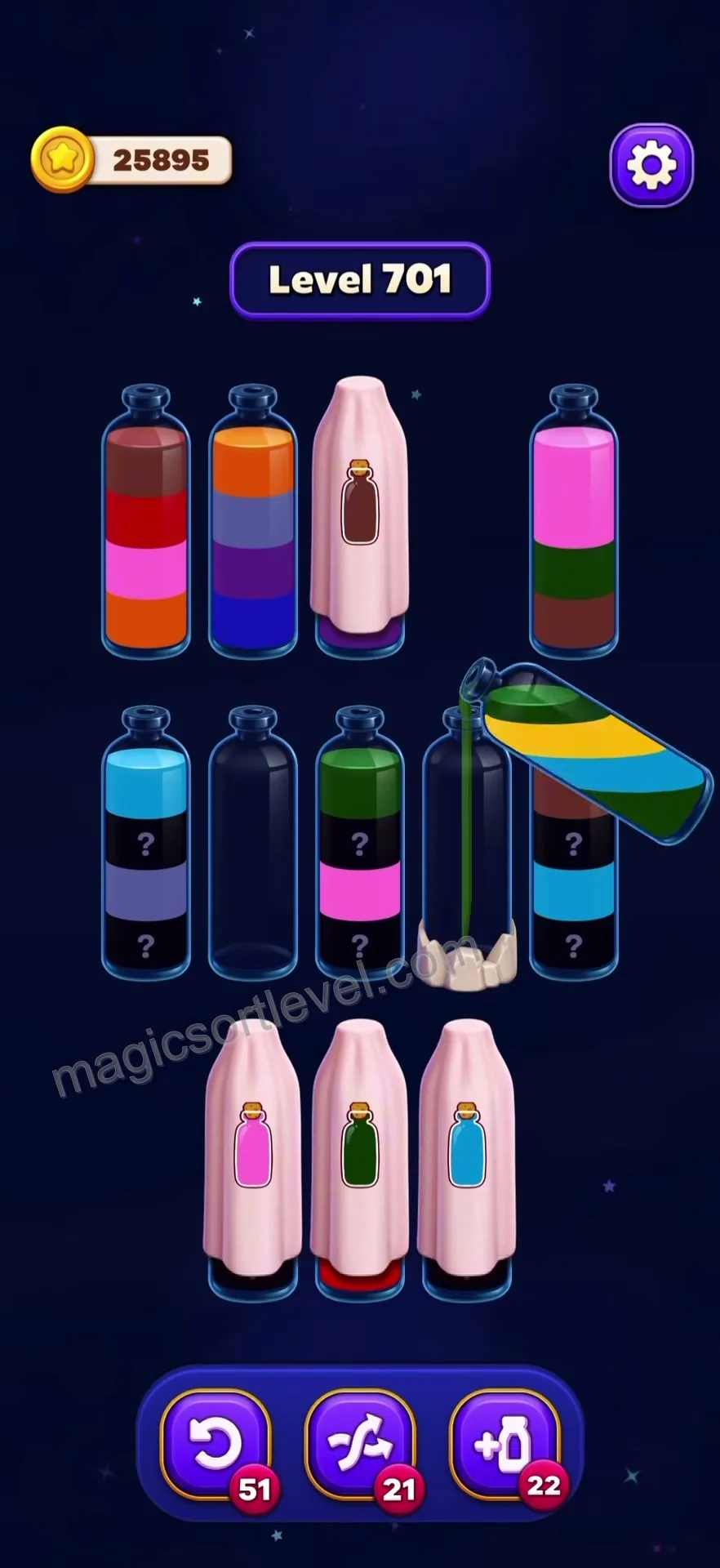 Consolidate Green and Pink