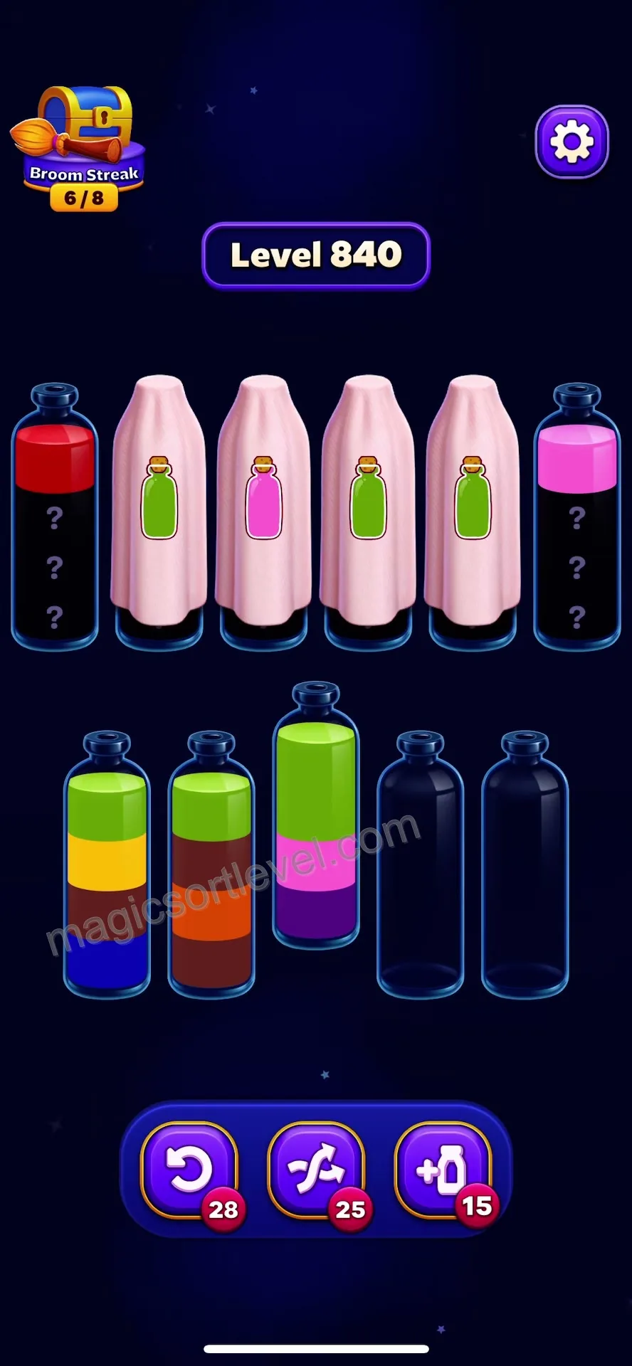 Isolate the Green Liquid