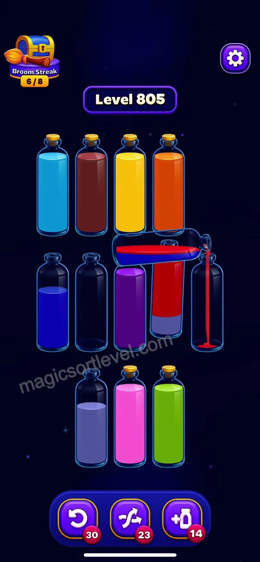 First Completed Bottle