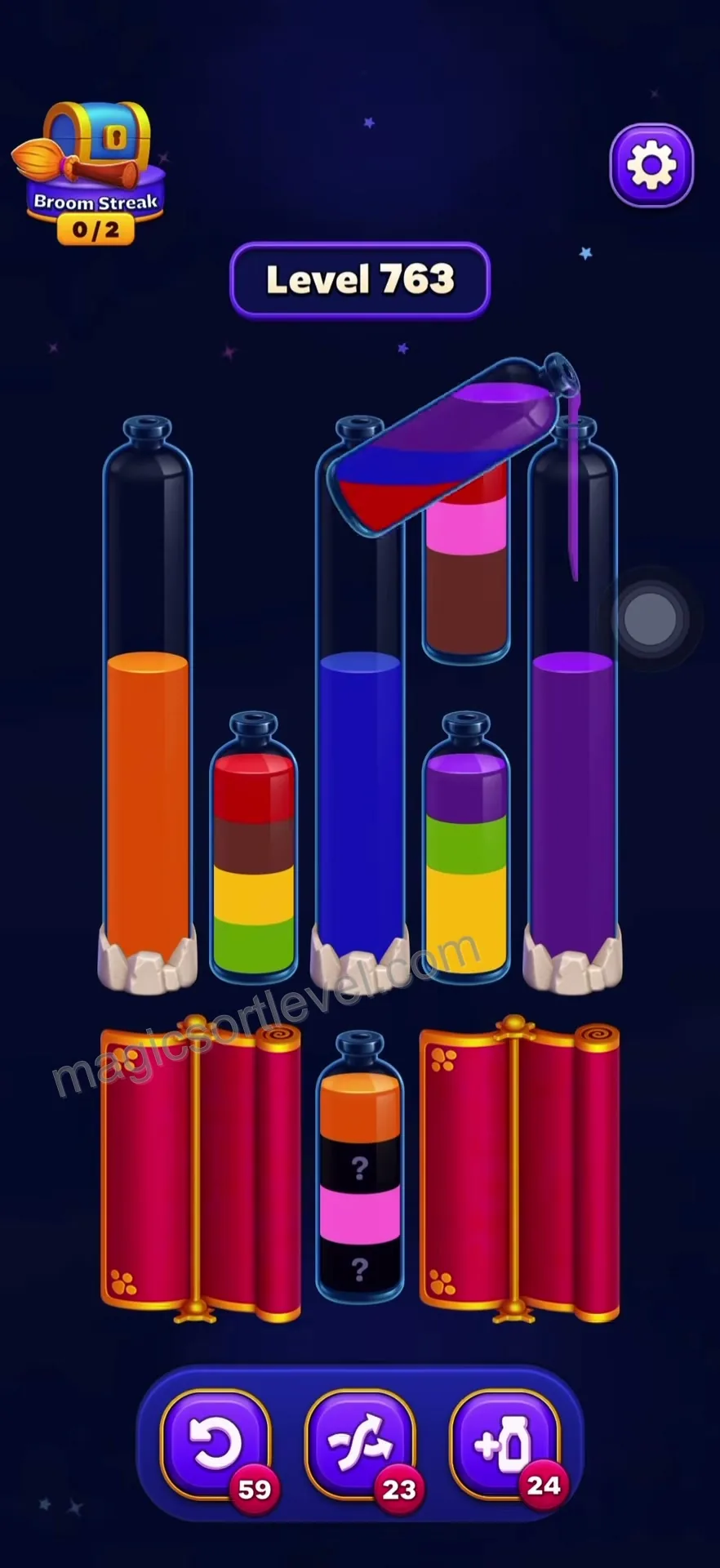 Isolate Red and Blue
