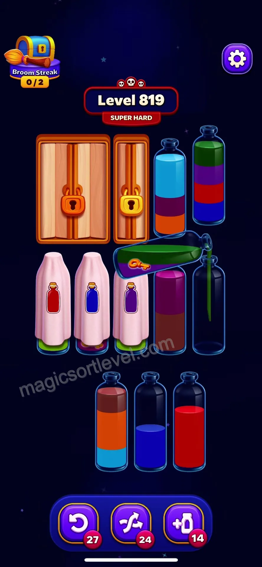 Prioritize Purple to Break the Lock