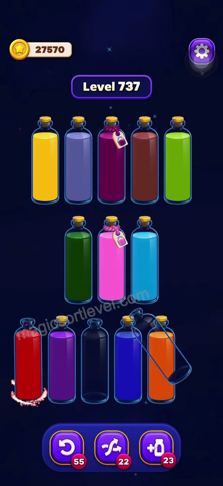 Complete the Pink Bottle