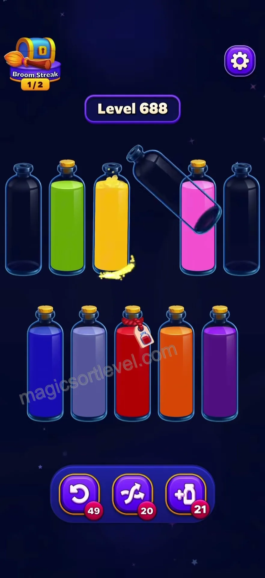 Complete the Yellow Tube